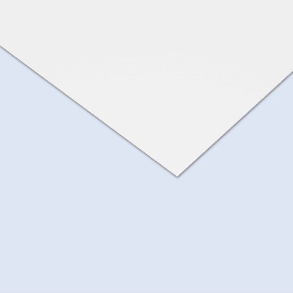 white cardstock